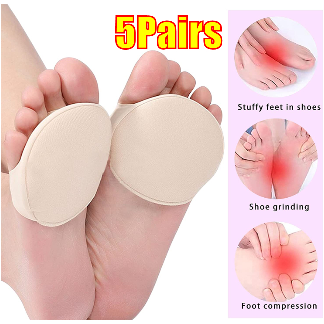 Set 5 Cặp Đệm Lót Giày Cao Gót Giảm Đau Chống Sốc Dành Cho Nữ
