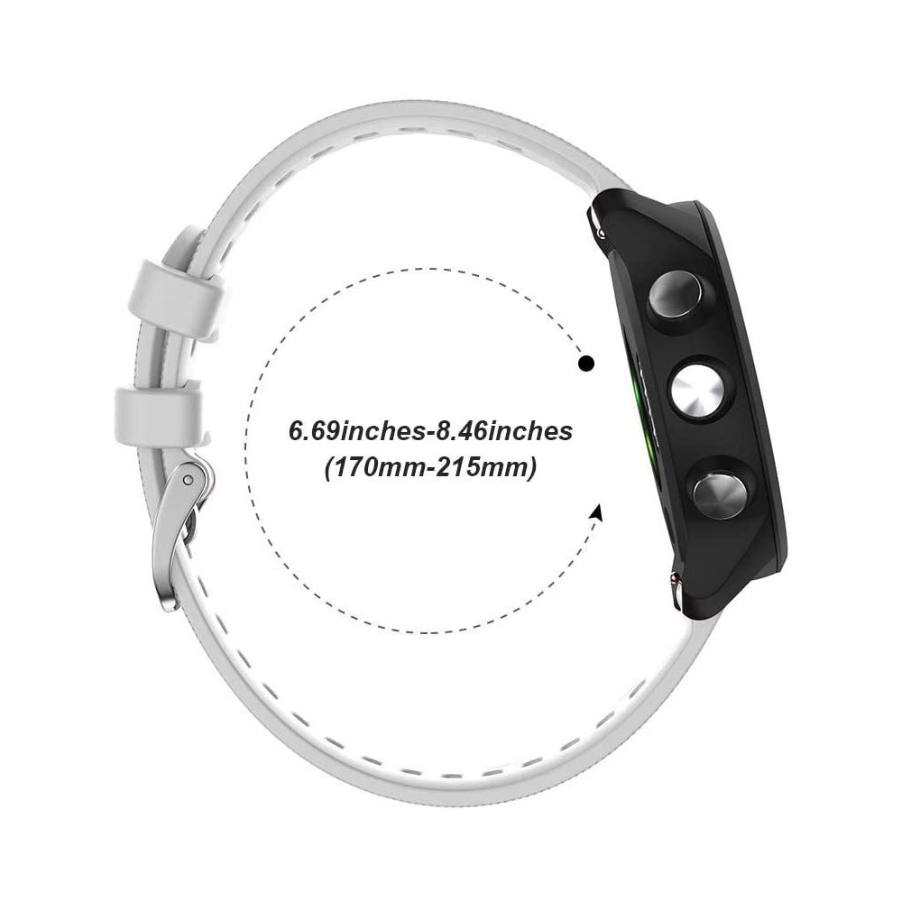 Dây đeo silicon cho đồng hồ thông minh Garmin Forerunner245M / 245 Garmin Approach S40