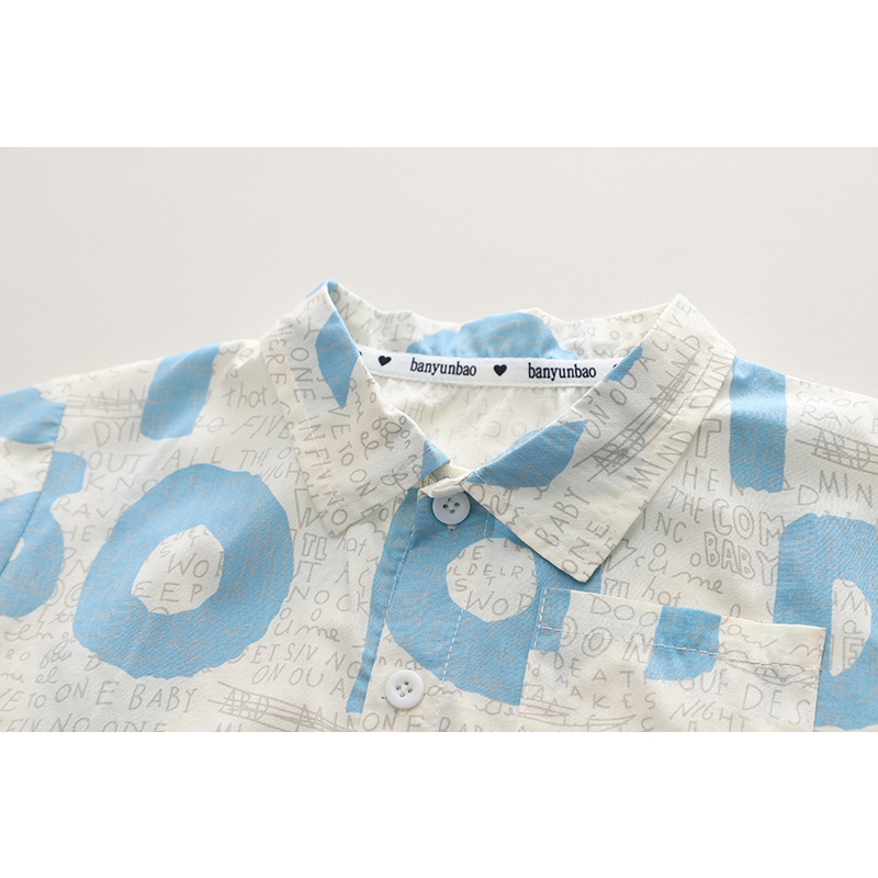 Đồ bộ Set Áo polo + Quần Short Thời Trang Mùa Hè Cho Bé Trai