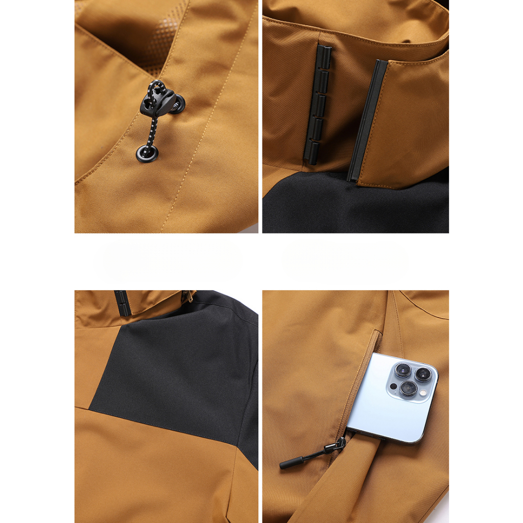 Áo Khoác Chống Gió / Chống Thấm Nước Thoáng Khí Thời Trang Cho Nam Và Nữ