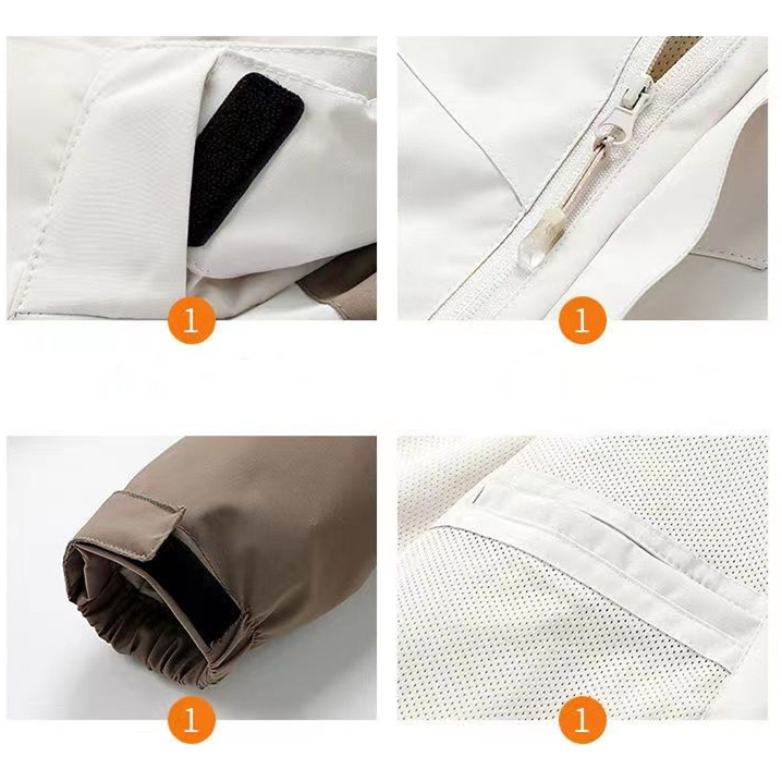 Áo Khoác Có Mũ Trùm Thoáng Khí Chống Thấm Nước Thời Trang Cho Cặp Đôi