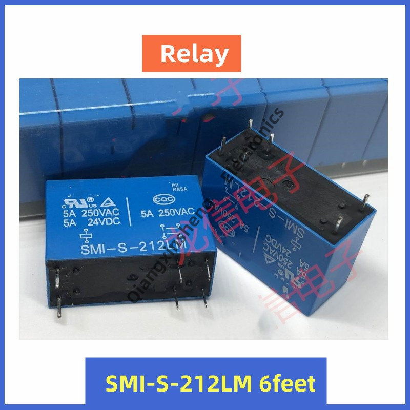 Rơ Le Điện Tử Mini SMI-S-212LM 6-Pin 5A 6-Pin 5A