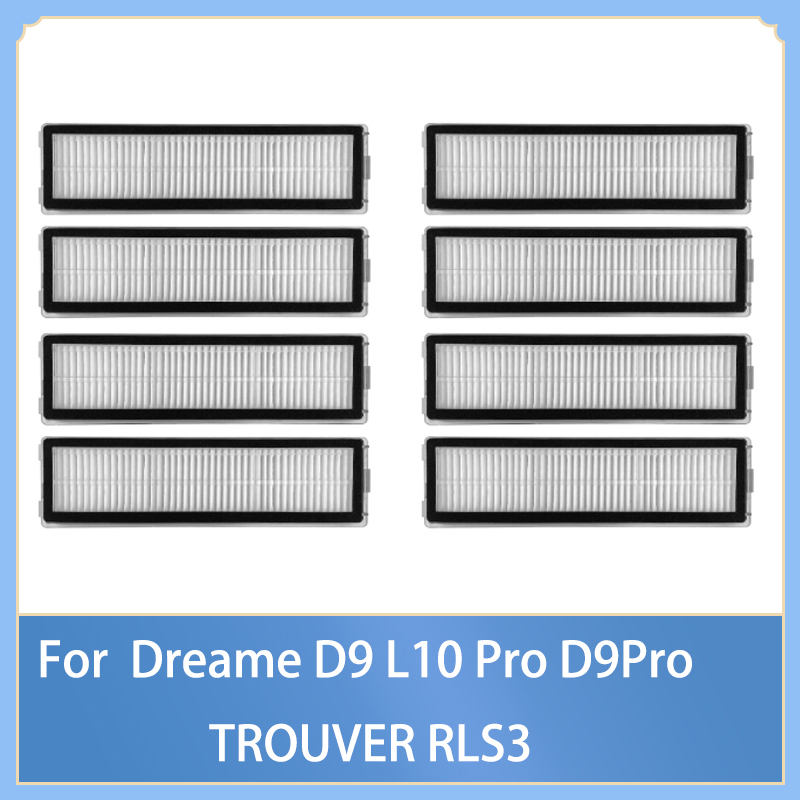 Bộ lọc Hepa cho Dreame D9 L10 Pro D9Pro TROUVER RLS3 D10S plus Robot quét chân không Phụ kiện các bộ