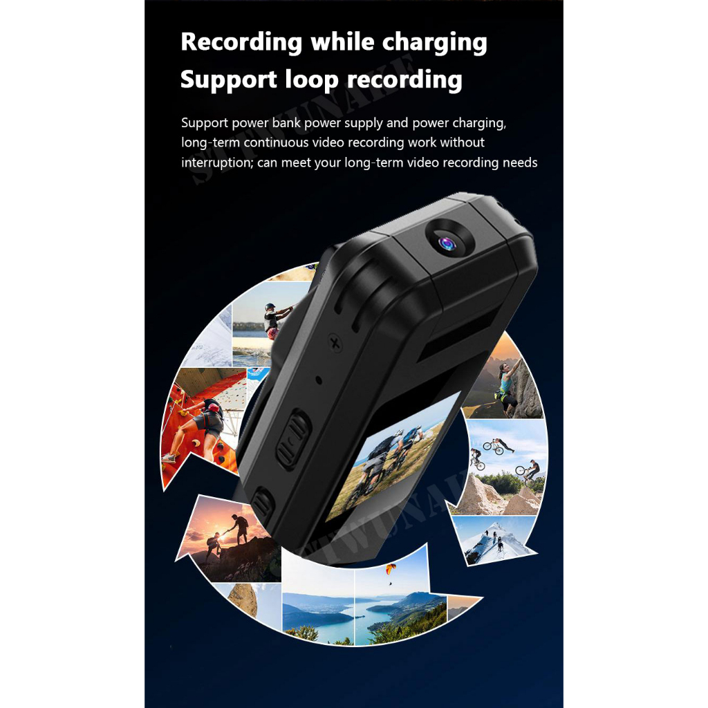 Camera Kỹ Thuật Số Không Dây HD 1080P Mini Tầm Nhìn Ban Đêm