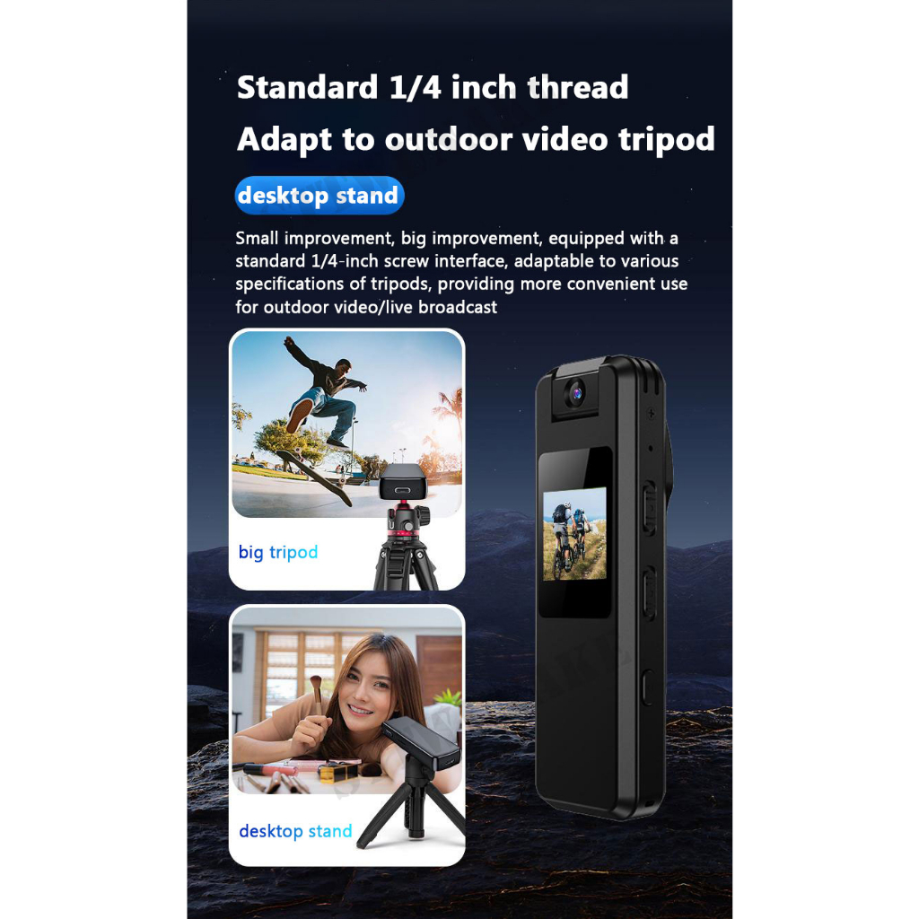 Camera Kỹ Thuật Số Không Dây HD 1080P Mini Tầm Nhìn Ban Đêm