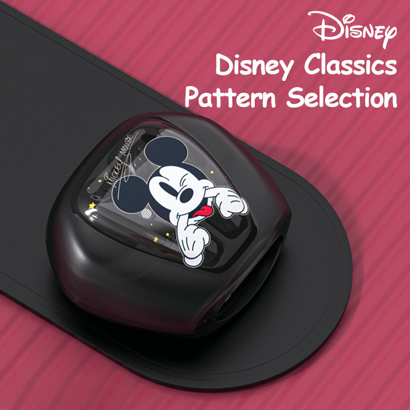 Tai Nghe Bluetooth 5.0 Không Dây Chống Nước IPX5 Có Màn Hình LED Disney J09