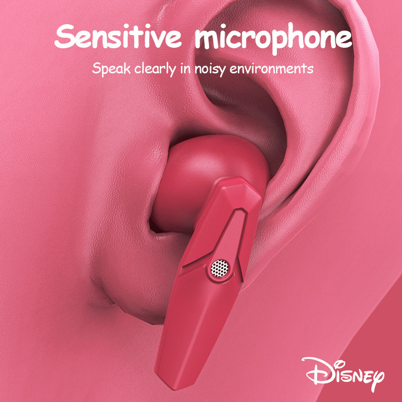 Tai Nghe Bluetooth 5.0 Không Dây Chống Nước IPX5 Có Màn Hình LED Disney J09