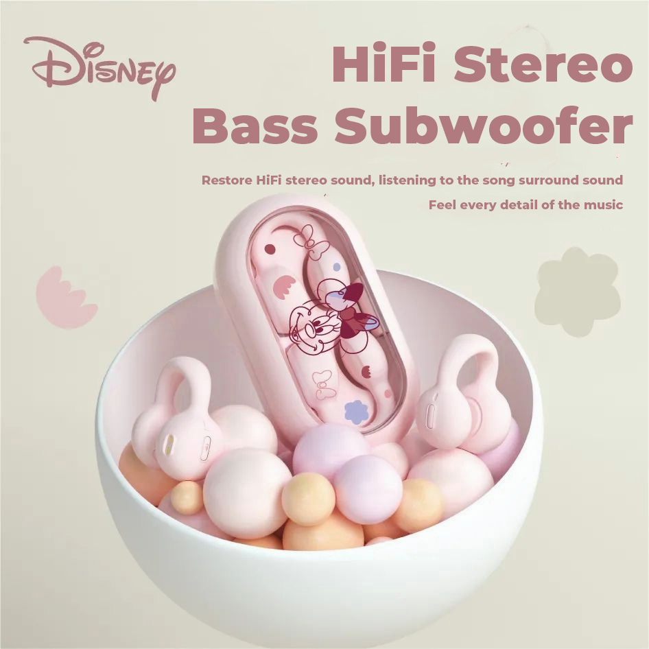 Tai Nghe Nhét Tai Không Dây Bluetooth 5.3 IPX7 I20 Họa Tiết Disney Chống Thấm Nước Có Micro