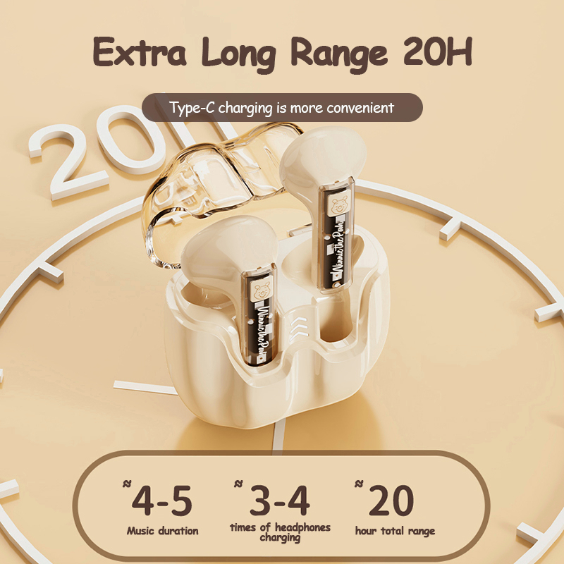 Tai Nghe Bluetooth 5.3 5.3 Âm Thanh HIFI Stereo Chống Nước Giảm Ồn Disney C21