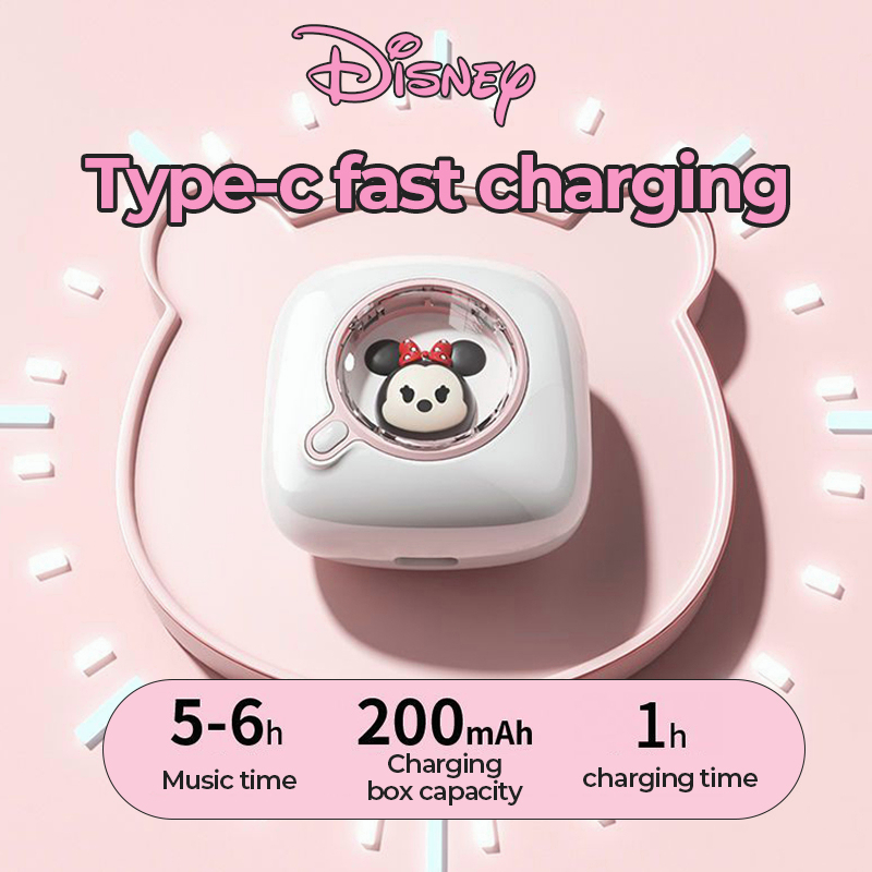 Tai Nghe Bluetooth 5.3 Không Dây DB2 Phong Cách Thể Thao Disney