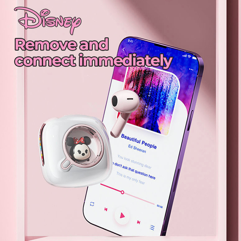 Tai Nghe Bluetooth 5.3 Không Dây DB2 Phong Cách Thể Thao Disney