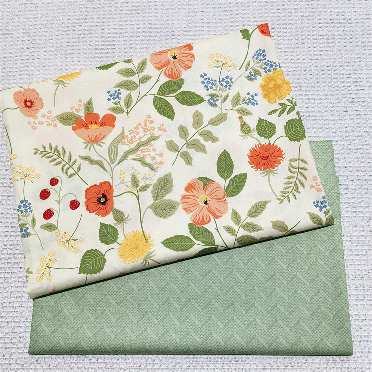 (Hàng Mới Về) Vải cotton Rộng 60 '', In Hoa May Quần Áo kain cotton bidang 60 ''