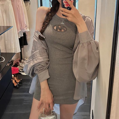 Đầm Hai Dây Ôm Dáng Thêu Họa Tiết Rỗng Thời Trang Mùa Hè Cho Nữ