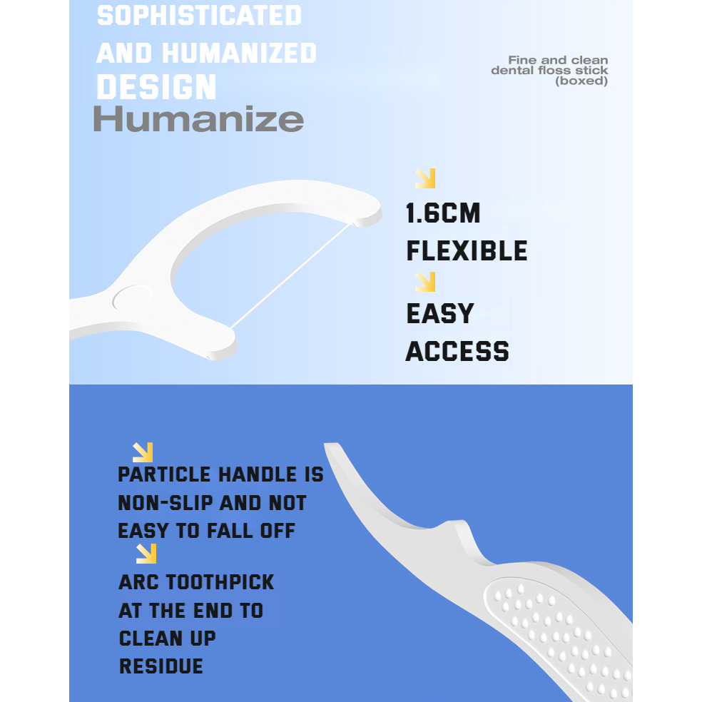 300 Tăm chỉ nha khoa MEYARN AIRKISS 0.15 mm cho gia đình