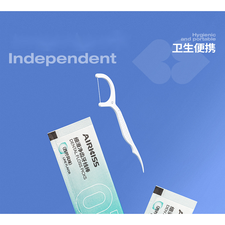 300 Tăm chỉ nha khoa MEYARN AIRKISS 0.15 mm cho gia đình