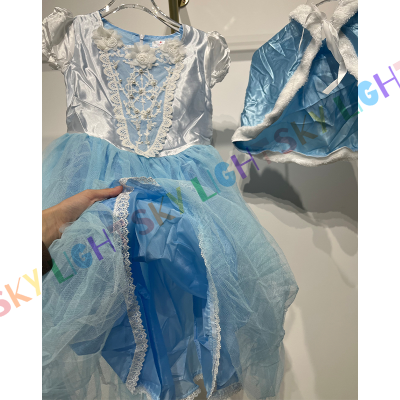 Set váy hóa trang công chúa Elsa đáng yêu dành cho bé gái