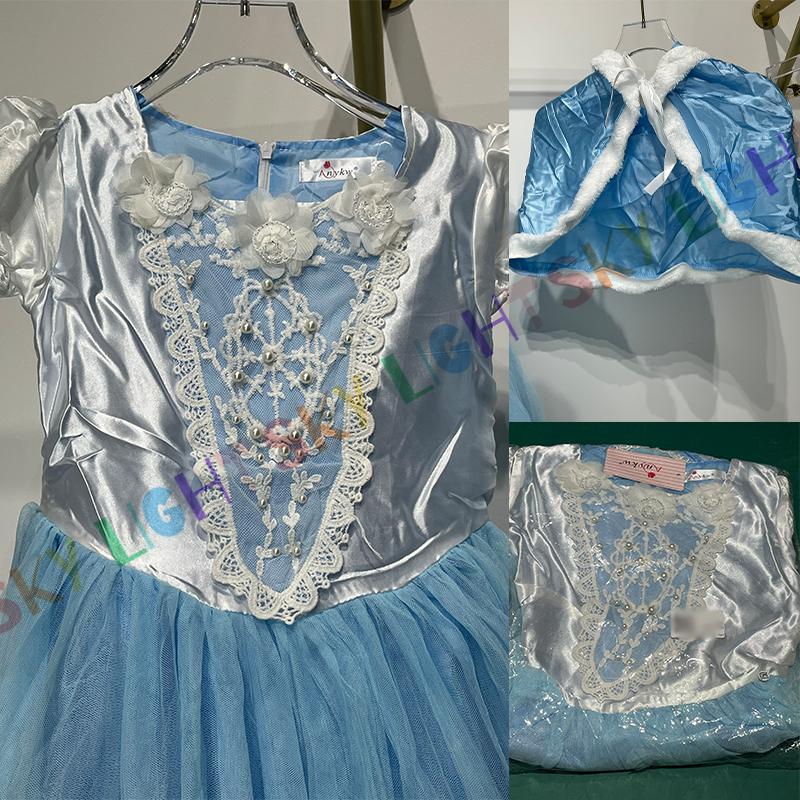 Set váy hóa trang công chúa Elsa đáng yêu dành cho bé gái