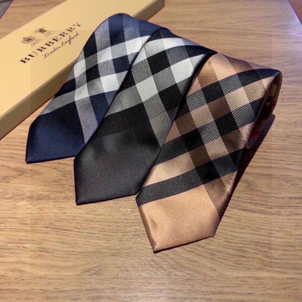Cà Vạt Lụa Burberry Thời Trang Anh Quốc Dành Cho Nam