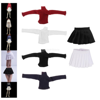 Trang phục quần áo búp bê hình nữ tỷ lệ 1 / 12 cho nhân vật 6 ''