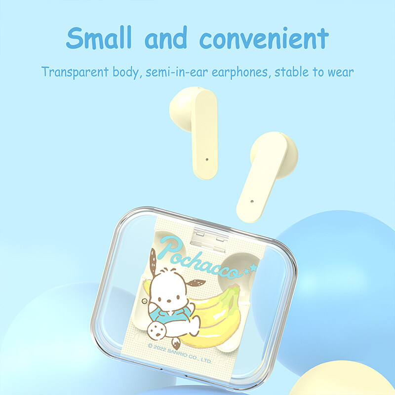 SANRIO Tai Nghe Bluetooth 5.2 Miniso JS-0098 Âm Thanh HIFI Stereo Chống Nước Chống Ồn