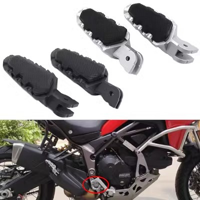 Dành Cho Xe DUCATI HYPERMOTARD 821 Multistrada MTS 950 1260 1200 Xe Máy Phía Trước Phía Sau Chân Chố