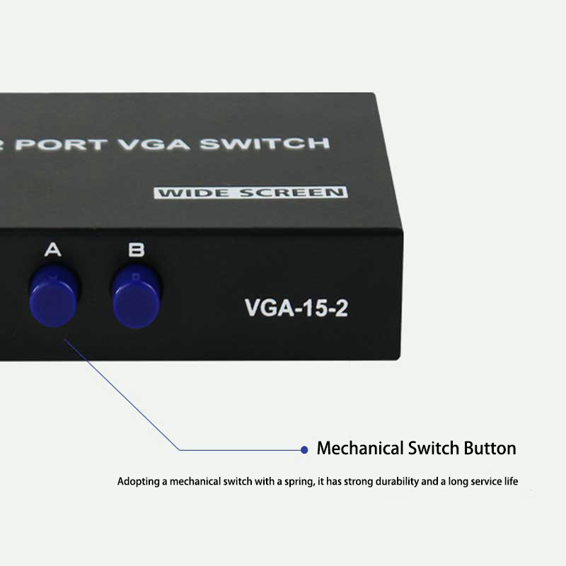 Bộ Dụng Cụ Cho Xe Hơi | Bộ Chia VGA 2X1 4X1 VGA 1080P Chất Lượng Cao