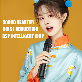 Micro Bluetooth Không Dây Hát Karaoke Mikrofon IOS Android K5 Mới