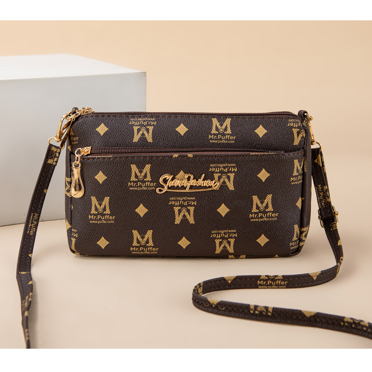 Túi Xách Da PU Dáng Vuông Cỡ Lớn In Họa Tiết Kiểu Retro Dễ Phối Đồ | BigBuy360 - bigbuy360.vn