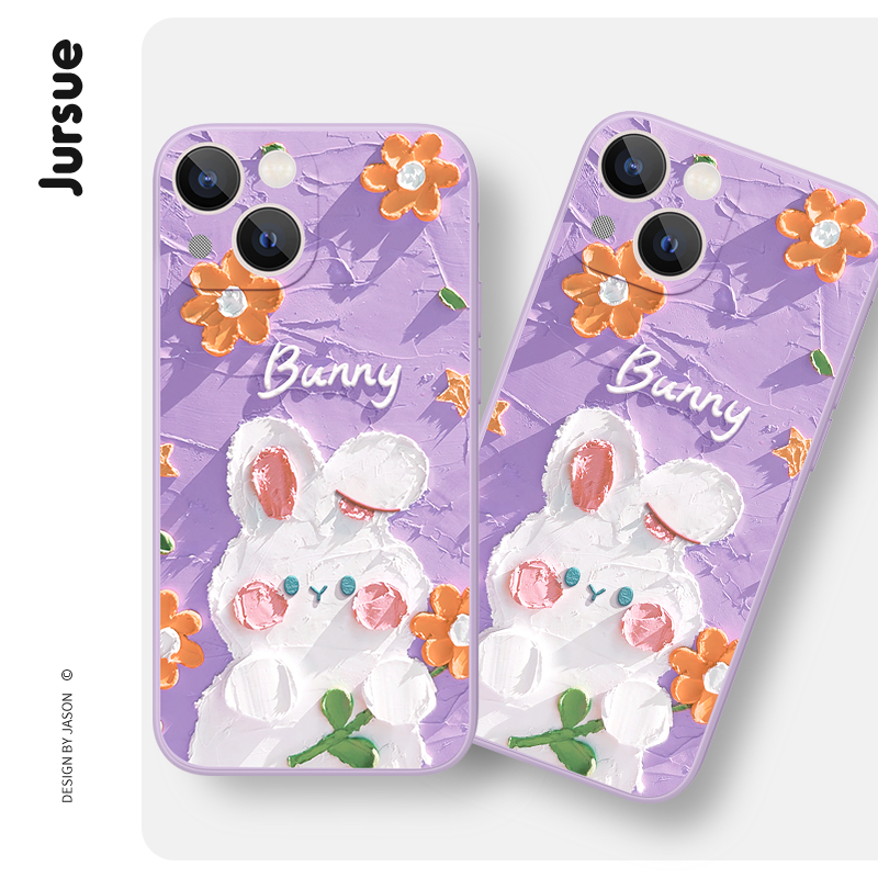 Ốp điện thoại JURSUE dễ thương đẹp độc lạ Cho iPhone 15 14 13 12 11 Pro Max SE 2020 X XR XS 8 7 ip 6S 6 Plus kute XYH1648