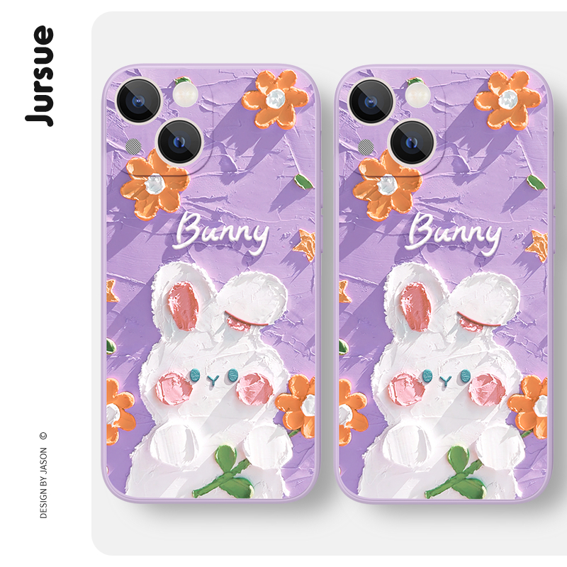 Ốp điện thoại JURSUE dễ thương đẹp độc lạ Cho iPhone 15 14 13 12 11 Pro Max SE 2020 X XR XS 8 7 ip 6S 6 Plus kute XYH1648