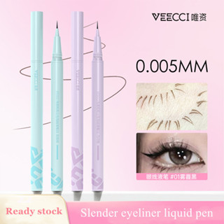  Bút Kẻ Mắt Dạng Lỏng VEECCI Không Dễ Phai Màu Chống Thấm Nước Lâu Trôi 
