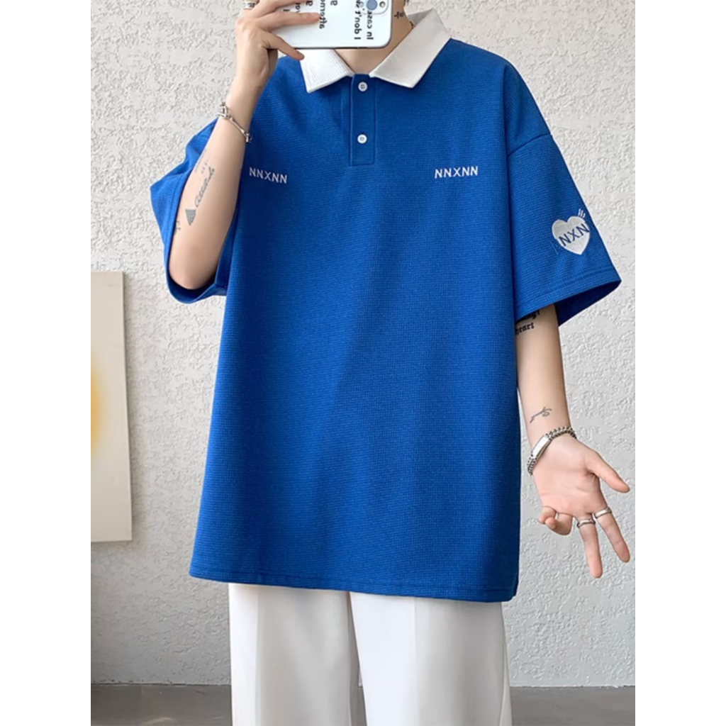 Áo Thun polo Tay Ngắn Thời Trang Dành Cho Nam áo thun có cổ nam polo unisex áo polo trắng áo polo nam đẹp
