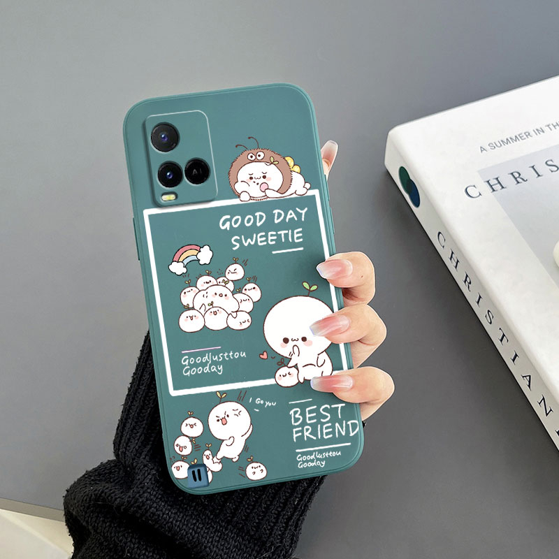 Ốp Điện Thoại Tpu Hình Thỏ Mặt Thẳng Cho Vivo Y32 Vivo Y21 2021 / Y33S Vivo Y21S 4G Vivo Y73 2020 4G Vivo Z1PRO Vivo T1