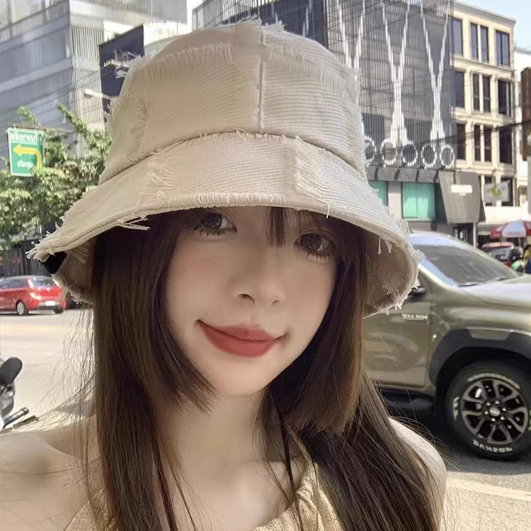 Nón Tai Bèo Vành Nhỏ Che Phủ Toàn Diện Phong Cách Retro Nhật Bản Thời Trang Xuân Hè Dành Cho Nữ