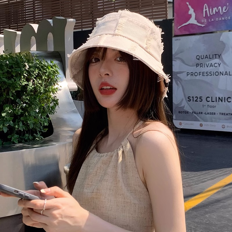 Nón Tai Bèo Vành Nhỏ Che Phủ Toàn Diện Phong Cách Retro Nhật Bản Thời Trang Xuân Hè Dành Cho Nữ