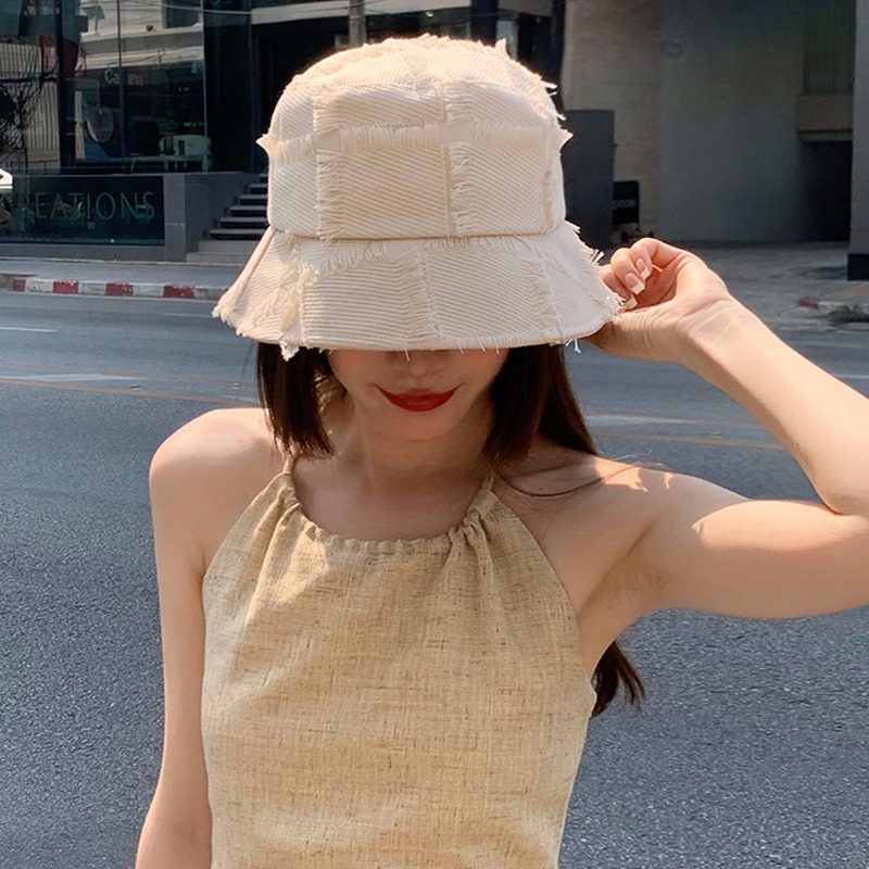 Nón Tai Bèo Vành Nhỏ Che Phủ Toàn Diện Phong Cách Retro Nhật Bản Thời Trang Xuân Hè Dành Cho Nữ