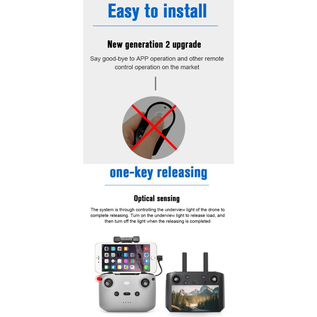 Hệ Thống Ném Khí Cho DJI MAVIC 3 PRO / MAVIC 3 / MAVIC 3 CLASSIC