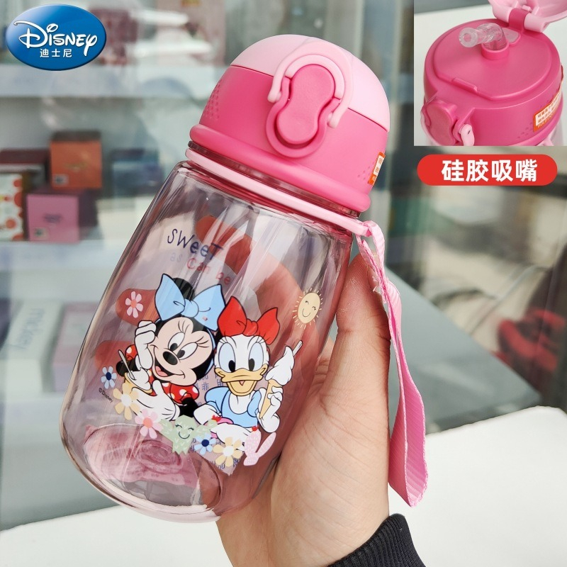 Bình nước Disney Spiderman/Captain America/Princess người nhện cho bé loại cao cấp