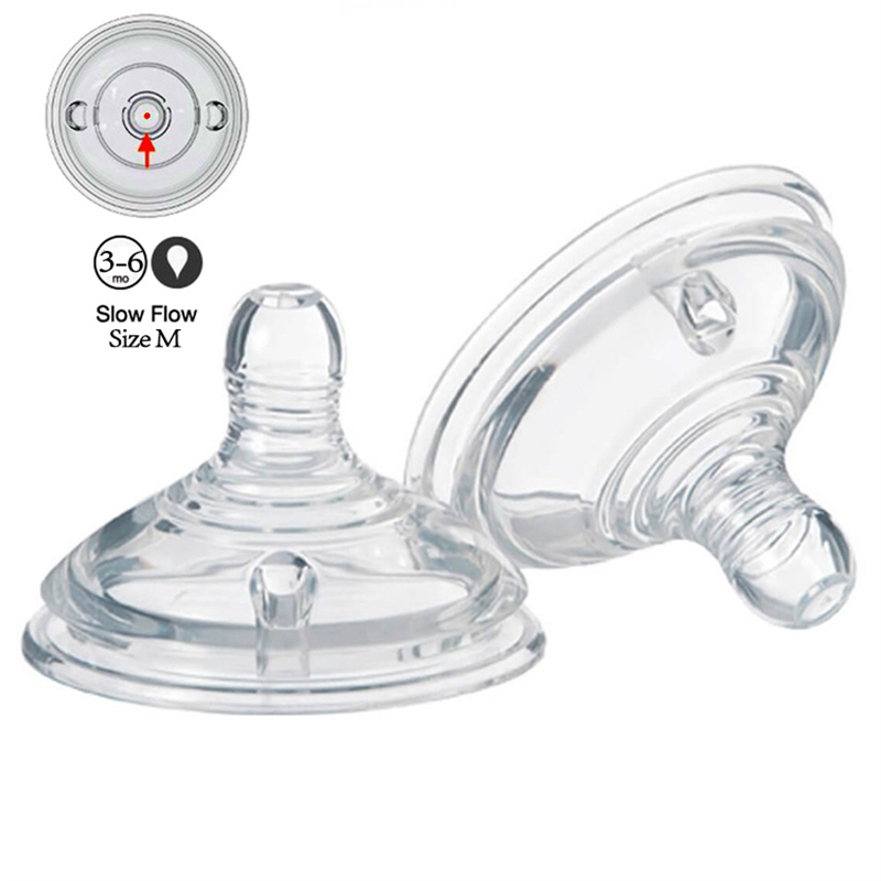 TOMMEE TIPPEE Núm Vú Giả Rộng 6CM Chống Tràn Cho Bình Sữa Em Bé