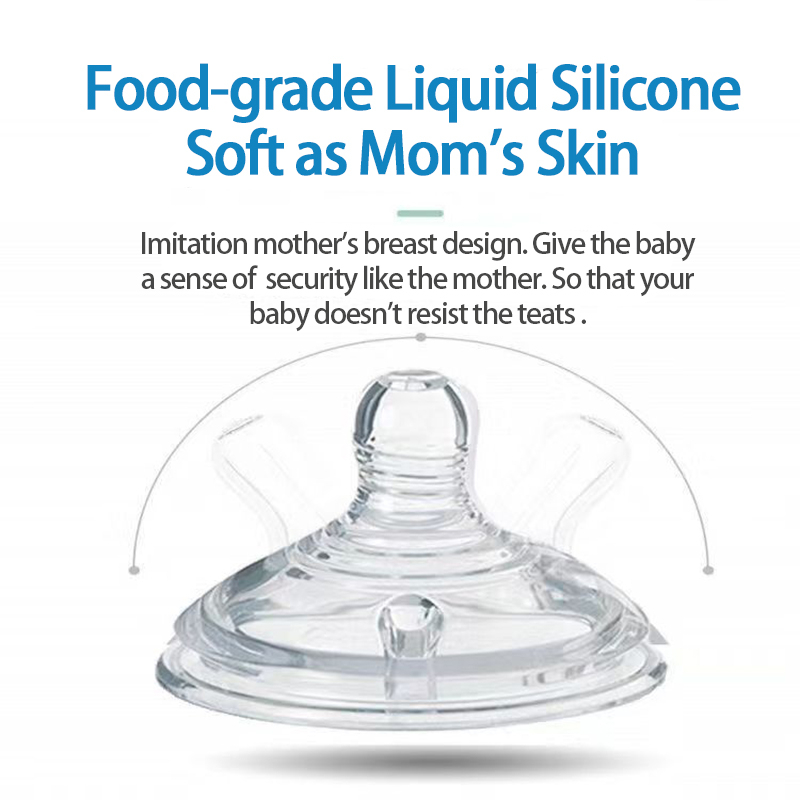 TOMMEE TIPPEE Núm Vú Giả Rộng 6CM Chống Tràn Cho Bình Sữa Em Bé