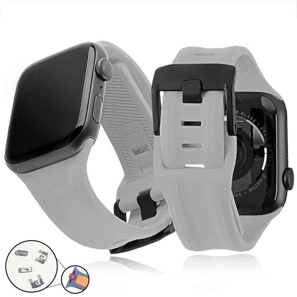 Uag Dây Đeo Silicon Thay Thế Cho Đồng Hồ Thông Minh Apple Watch 6 / 5 / 4 / 3 / 2 / 1 44mm - 42mm UAG