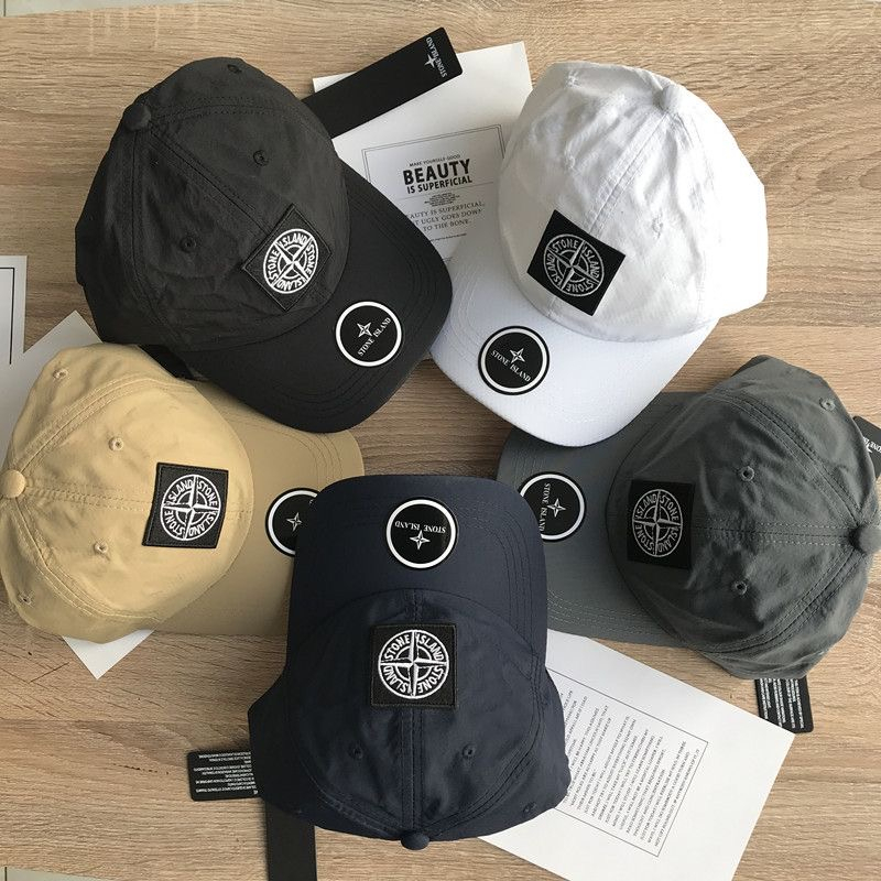 Stone Island Mũ Lưỡi Trai Chất Liệu Nhanh Khô Thời Trang Mùa Hè Cho Nam Và Nữ