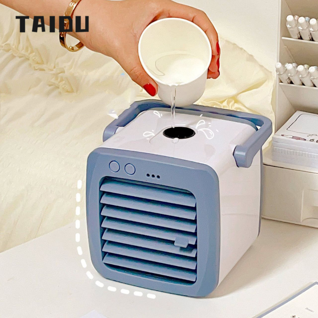TAIDU Quạt Điều Hòa mini Di Động Kèm Sạc usb Tiện Dụng Cho Gia Đình / Ký Túc Xá / Gia Đình