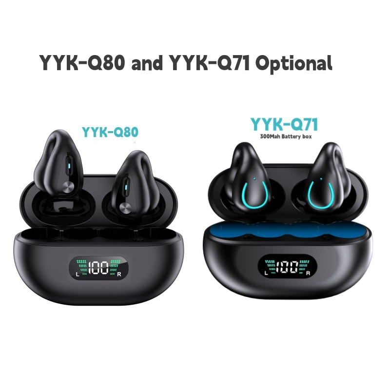 Tai Nghe Nhét Tai Bluetooth 5.3 Không Dây Có Mic Và Đèn LED Hiển Thị Điện Thoại