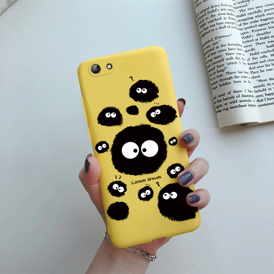 Ốp Điện Thoại Bằng Silicon Màu Kẹo Cho Vivo Y55 Y55s Y55a Y55l 1603 1610 Y55 Y 55