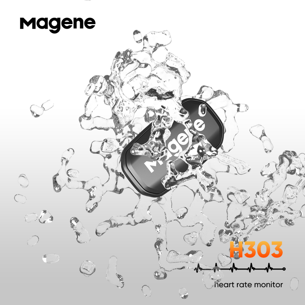 Vòng Tay Cảm Biến Nhịp Tim Magene H303 H64 HR Với Chế Độ Kép Chuyên Dụng Cho Xe Đạp / Máy Tính
