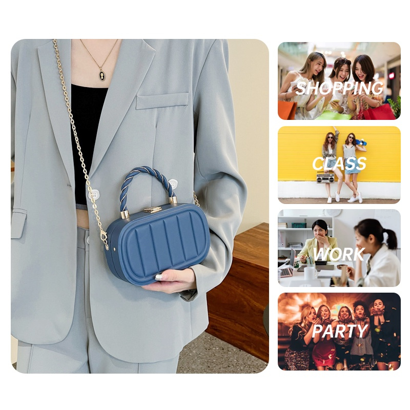 AlphaZ Túi Xách Da PU Mềm Thời Trang Sang Trọng Cho Nữ