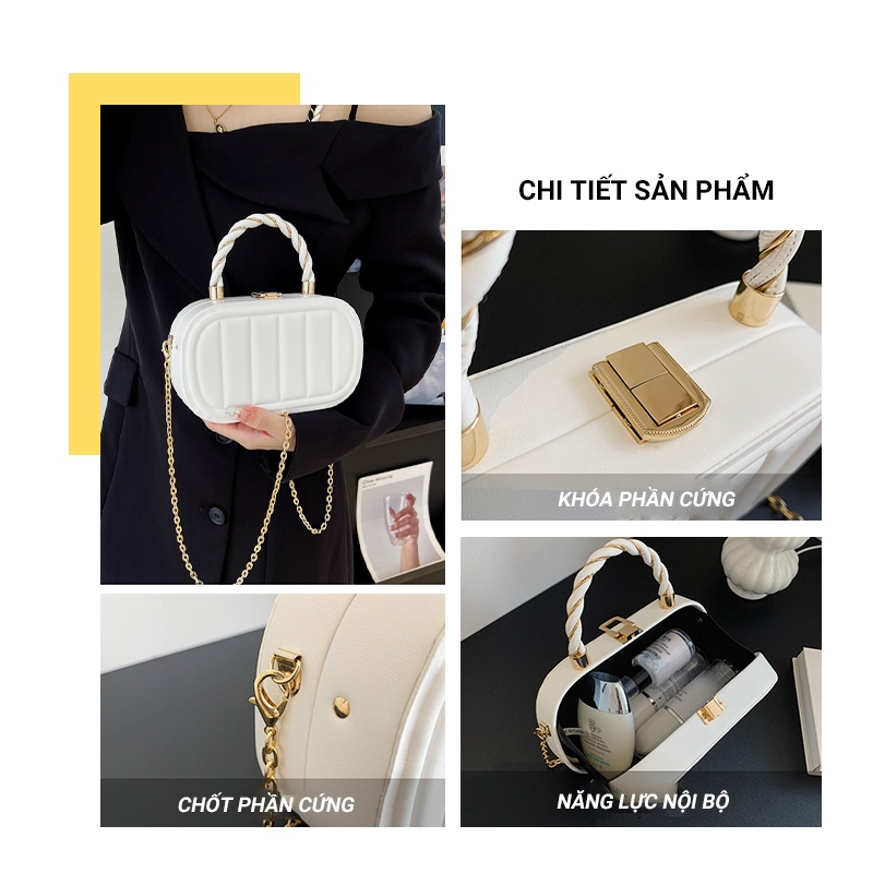 AlphaZ Túi Xách Da PU Mềm Thời Trang Sang Trọng Cho Nữ