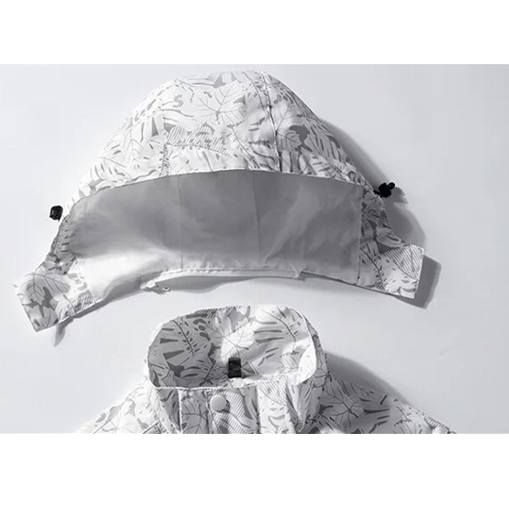 Áo Khoác Thể Thao Chống Gió / Thấm Nước Họa Tiết Rằn Ri Cá Tính Cho Nam Và Nữ