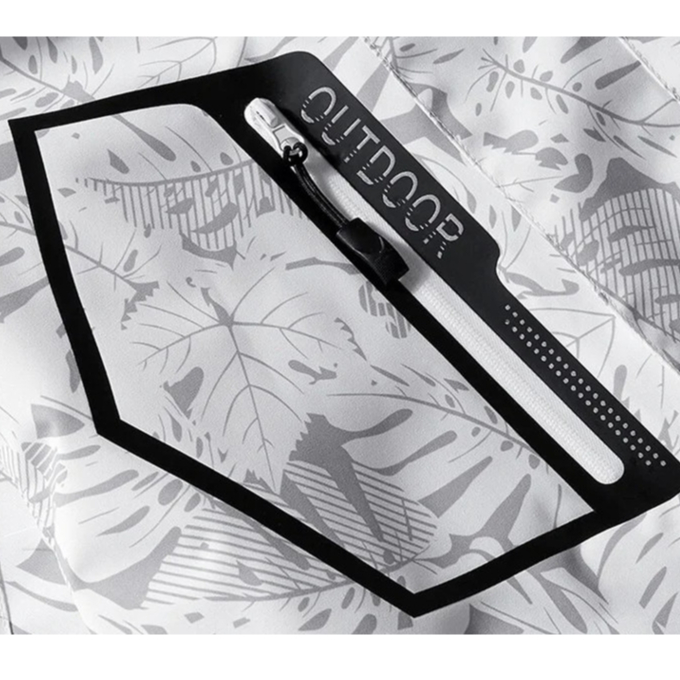 Áo Khoác Thể Thao Chống Gió / Thấm Nước Họa Tiết Rằn Ri Cá Tính Cho Nam Và Nữ